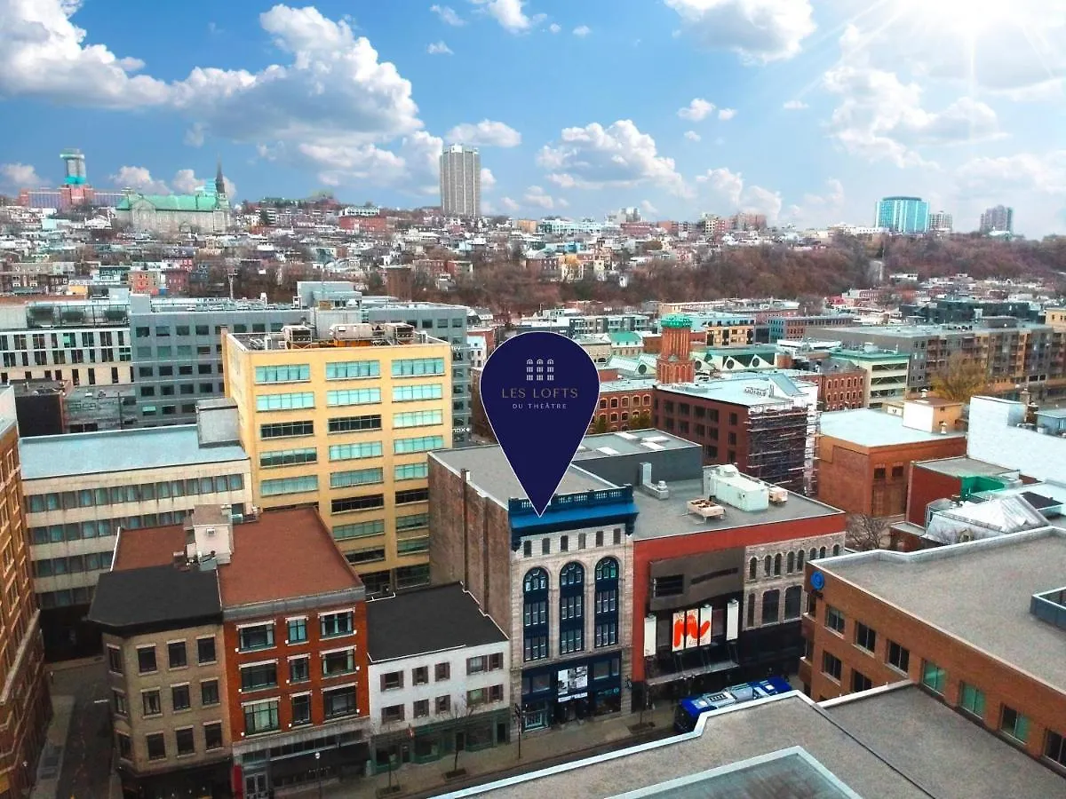 Les Lofts Du Theatre Apartment Quebec City Canada